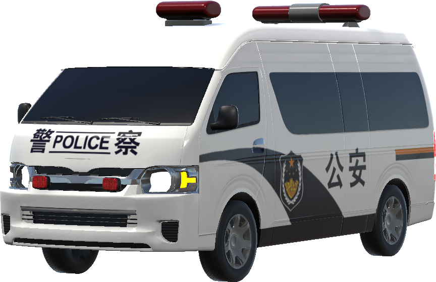 Chinese police car livery(OKami)