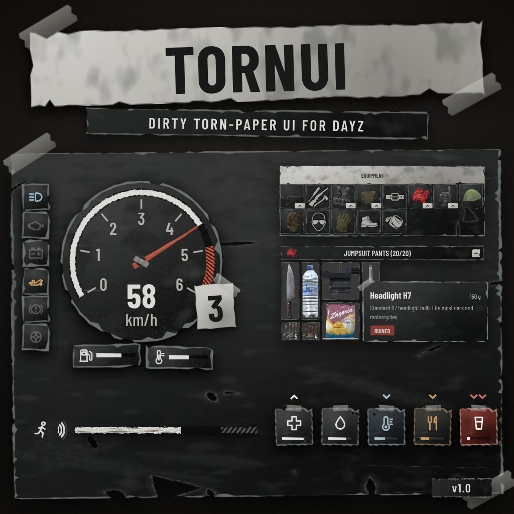 TornUI | HUD, Inventory & Vehicle Dash