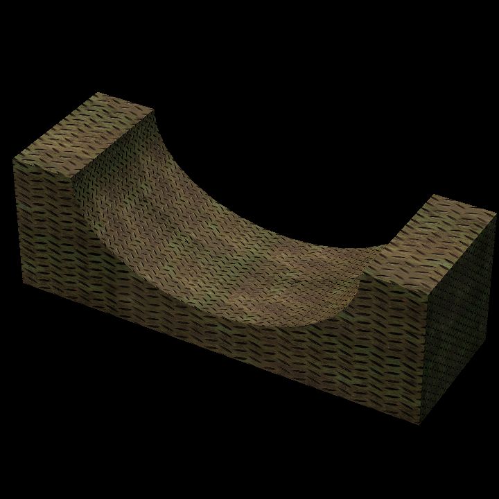 Skate ramp metal