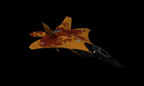 Orange Lion F-22