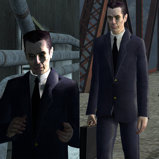 ChalkyMalky's HL1 Style G-Man (w/o BMRF Logo)