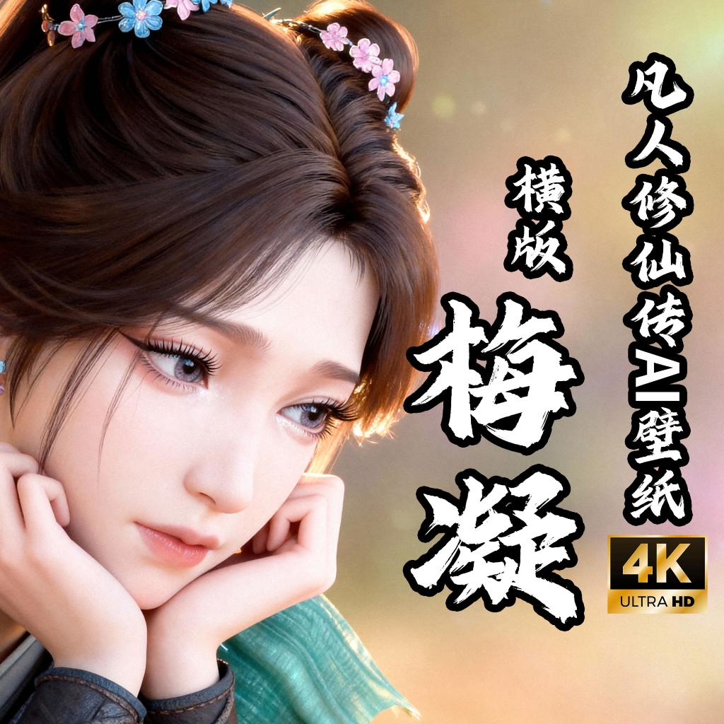 凡人修仙传-【4K60帧臻享】梅凝横板动态壁纸 preview