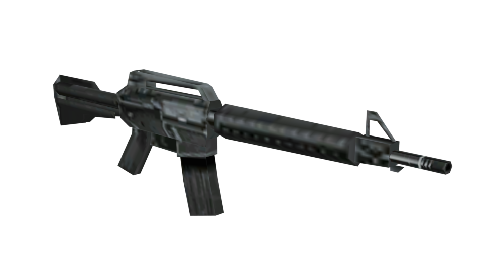 GTA SA M4 Wall Mounted