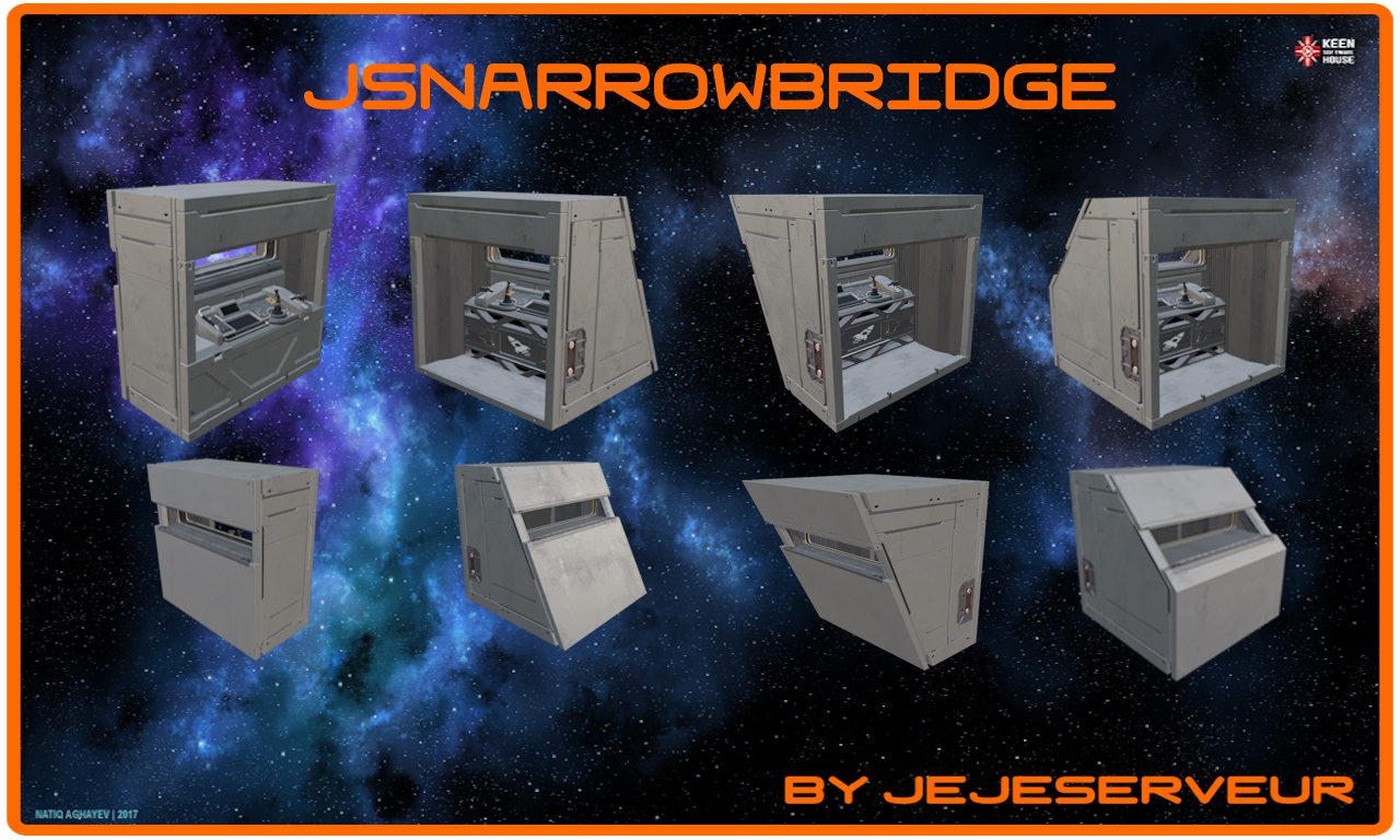 JejeServeur - JSNarrowBridge - Inset Standing Cockpit