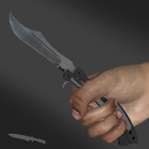 L4D2-Flavoured Butterfly Knife Mk.II