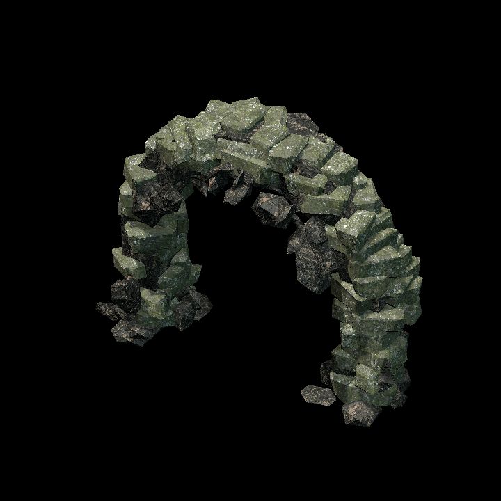 Jungle Ruins - arch 1 C