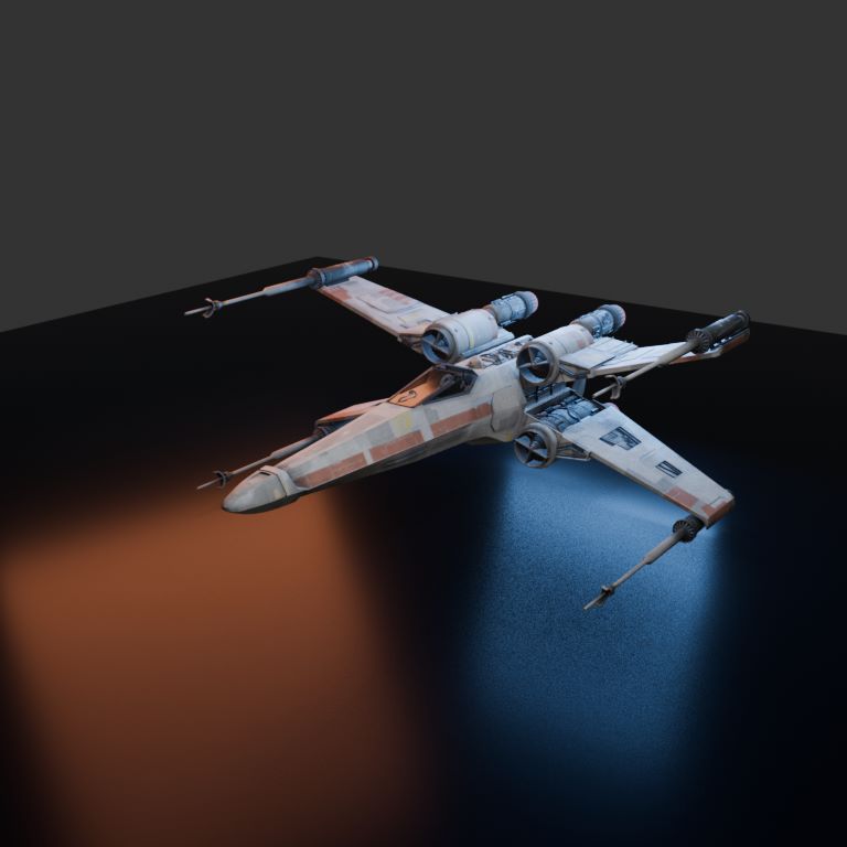 X-Wing Spaceship