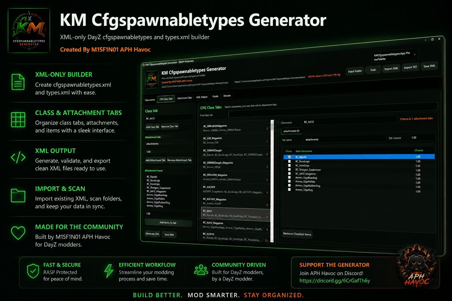 DayZ Cfgspawnabletypes Editor