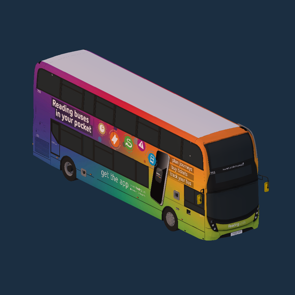 Reading Buses 755 YX64 VRP Reading Buses App Livery