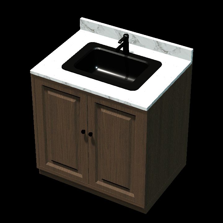 Sink with cabinet
