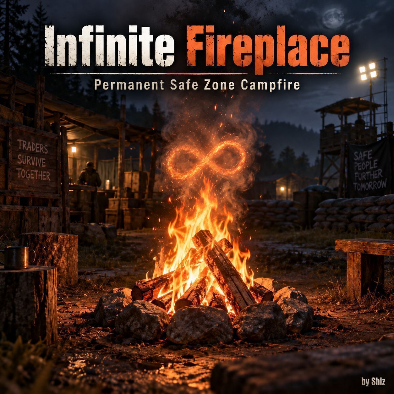 Shiz Infinite Fireplace