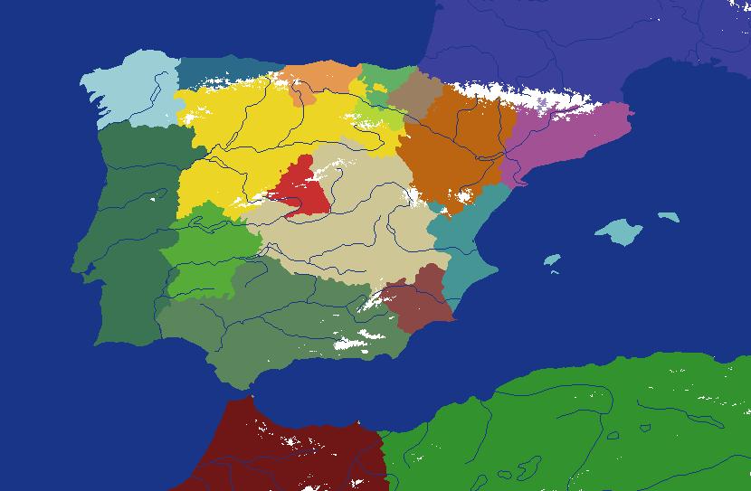 Iberian Peninsula - Autonomous communities of Spain preview