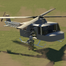 TH-3 Conquest Helicopter (base, 332 bricks)