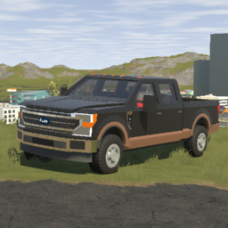 2020 Ford F-250 Crew Cab King Ranch [Low Poly]
