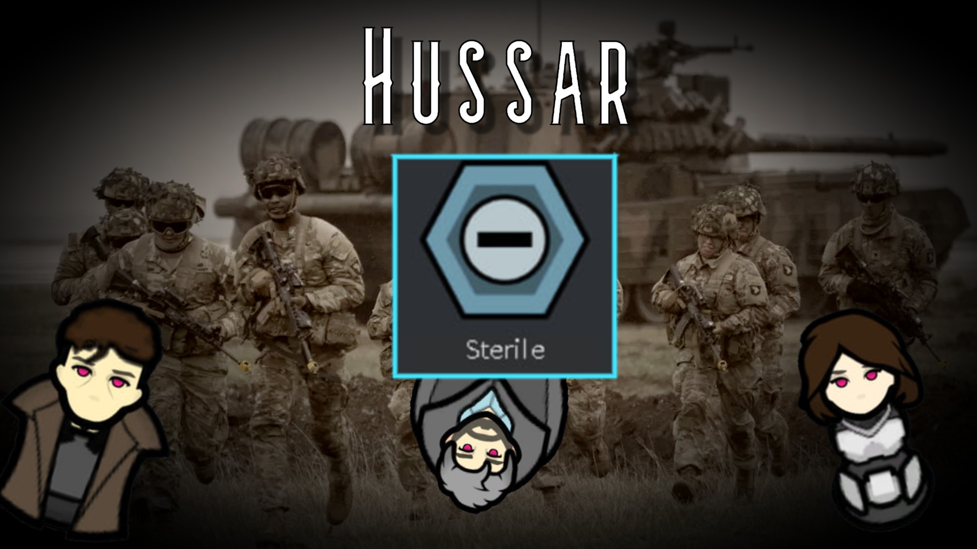 Hussars are Sterile mod preview for RimWorld