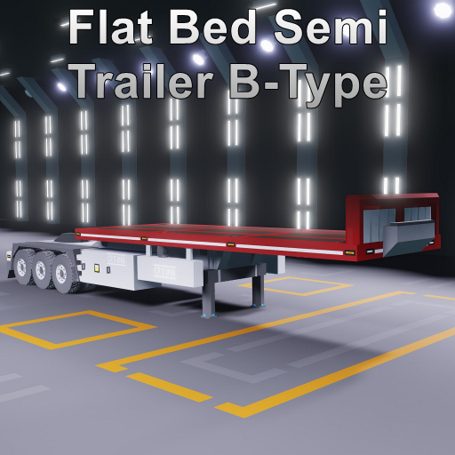Flat Bed Semi Trailer B-Type
