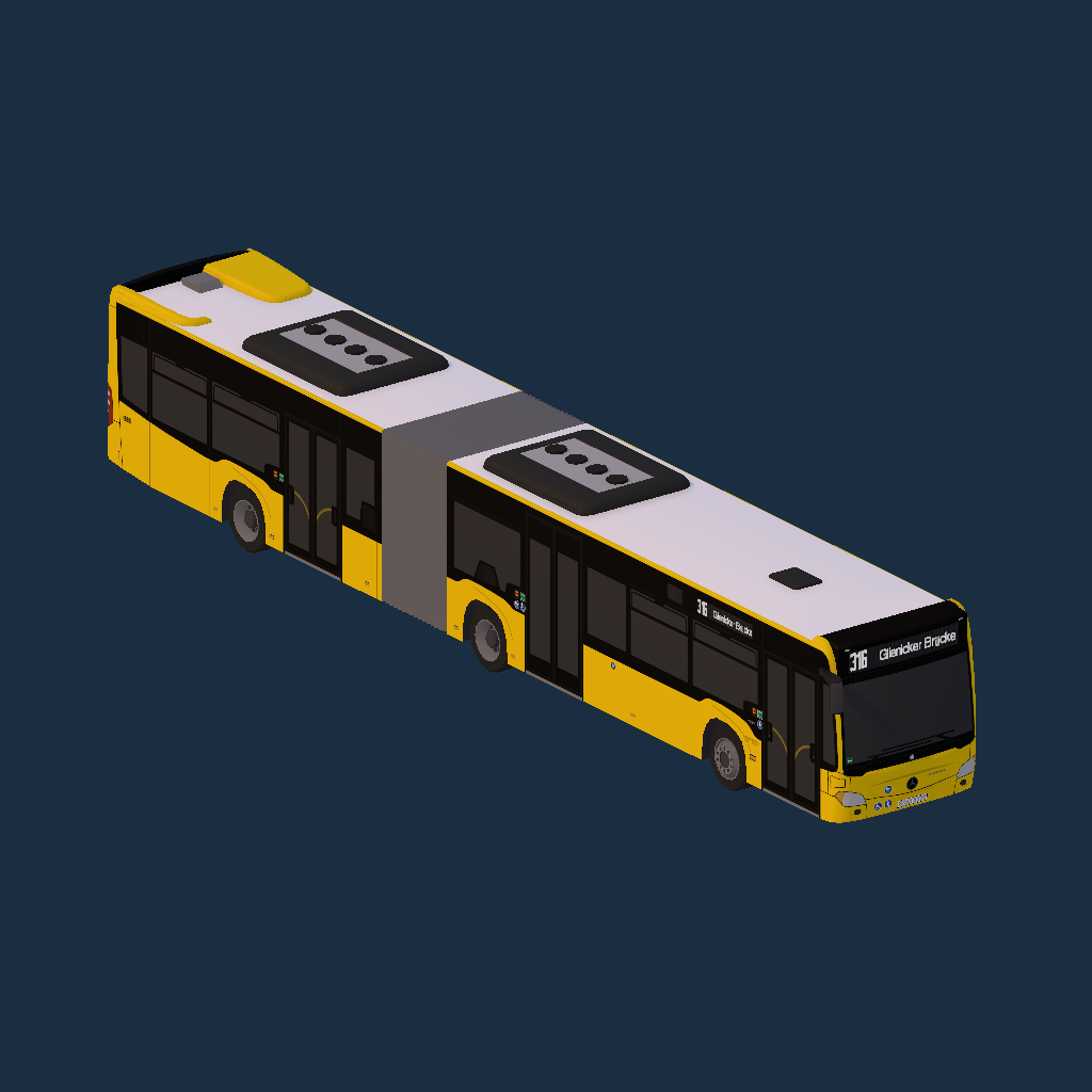 BVB.net (BVG Sub) - MB C2 G (Euro VI) '15 - Grundlack Gelb (ex. BVG Leasing 2)