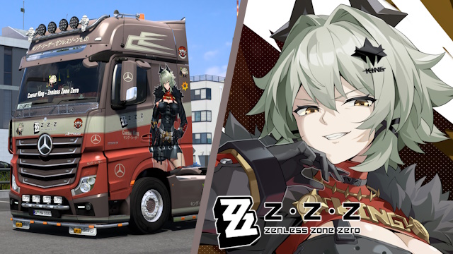 Mercedes Actros MP4 Caesar King - Zenless Zone Zero Skin