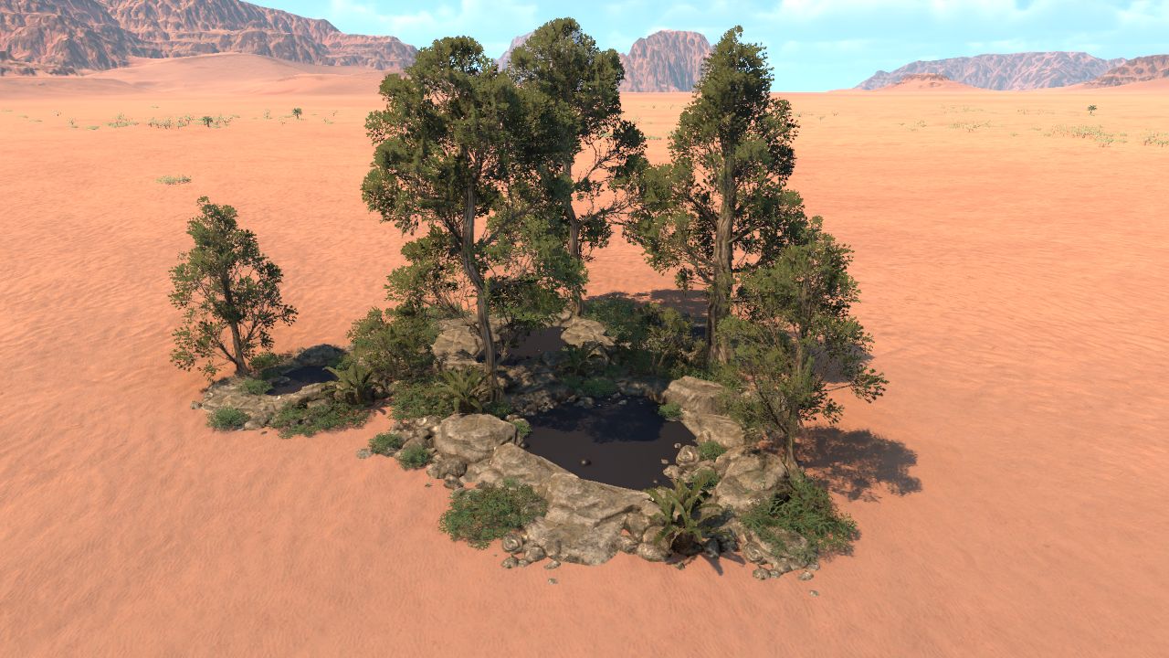 Paleo scrubland tar pits