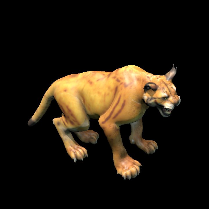Saber-toothed Cat (Smilodon fatalis)