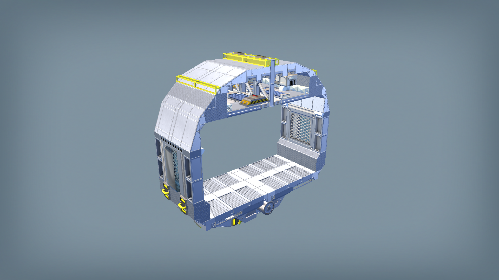 space station I large corridor 1/4