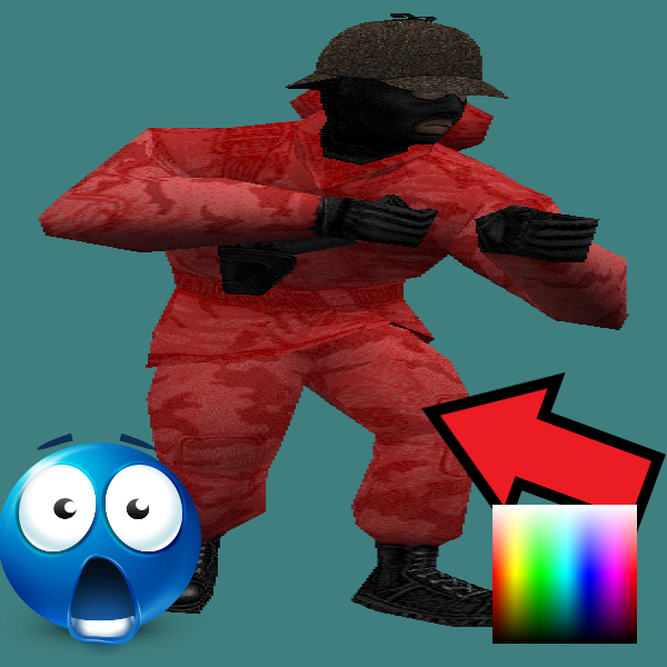 Arctic with color changing clothes