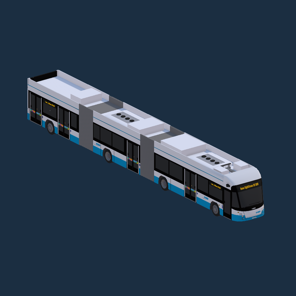 VBZ - Verkehrsbetriebe Zürich - HESS LighTram 25 OPP (Fiktional)
