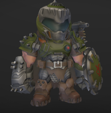 Doom Slayer Toy (Doom: The Dark Ages)