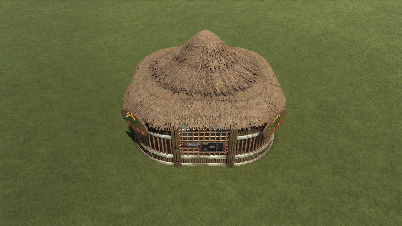 Hamburguesería pequeña tropical 2