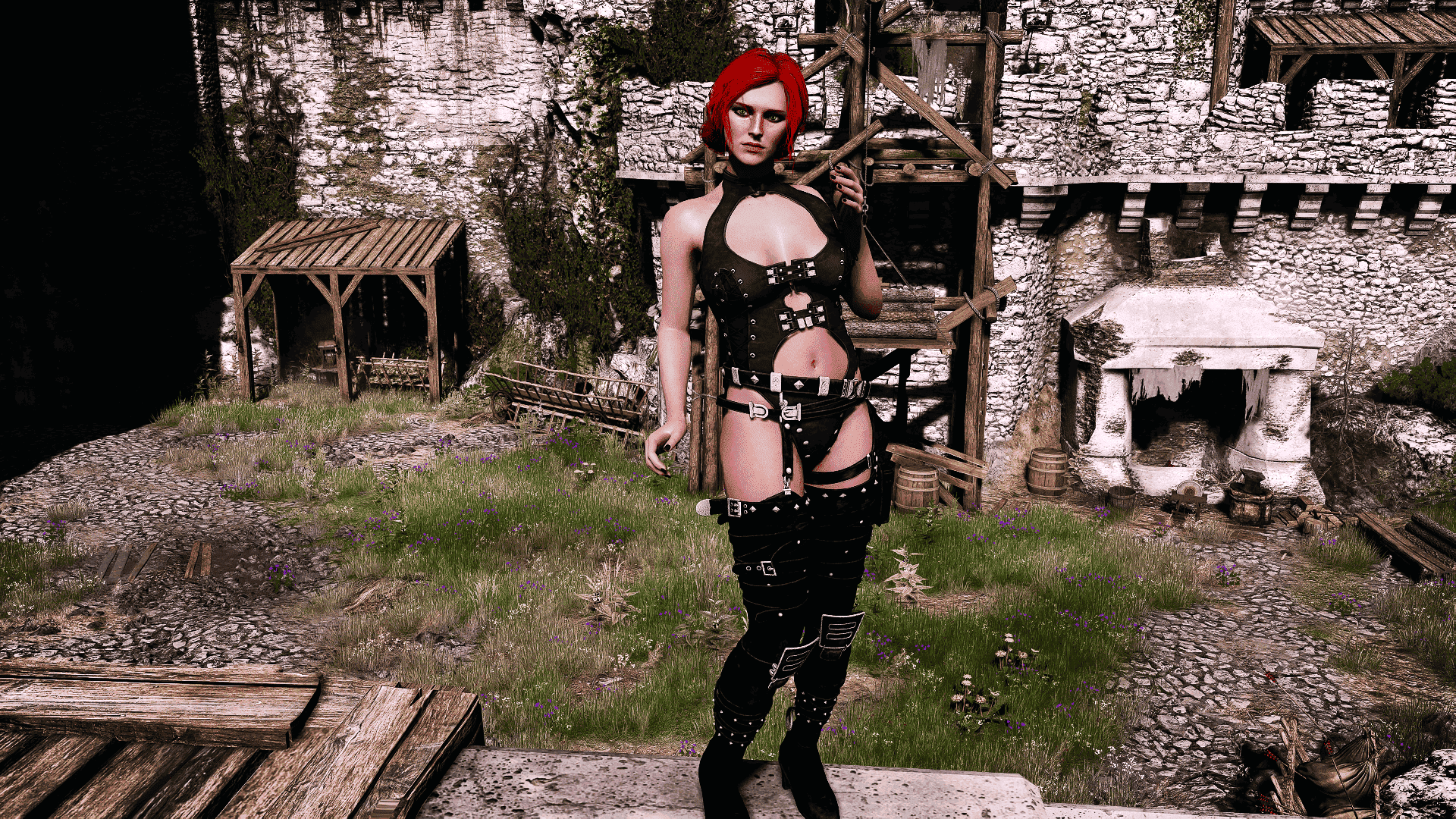 Triss Leather Suit