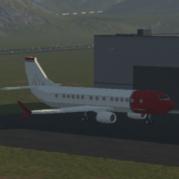 Softbody AIR LINER 737 MAX-8 Norwegian Airlines