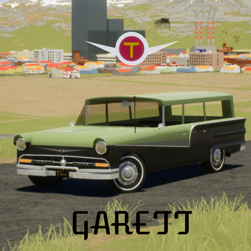 Troubadour garett wagon 1957 2 tone