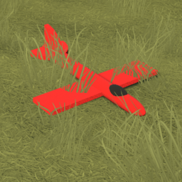 Red Toy Glider (working!)