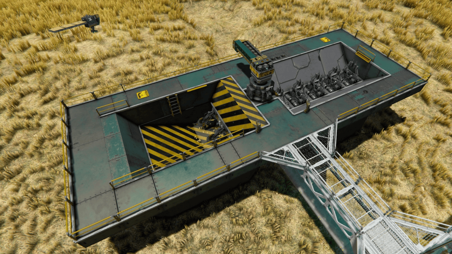 Build Pit - Weld & Grind Facility