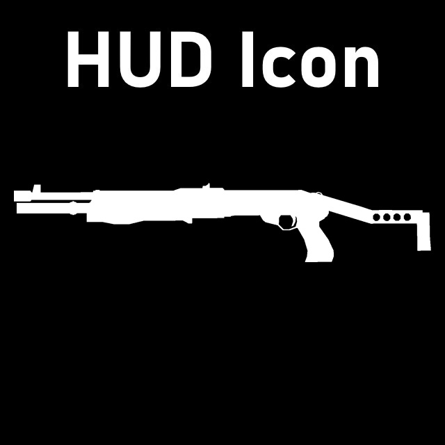 Counter-Strike Online - SPAS-12 HUD Icon (SPAS Shotgun)
