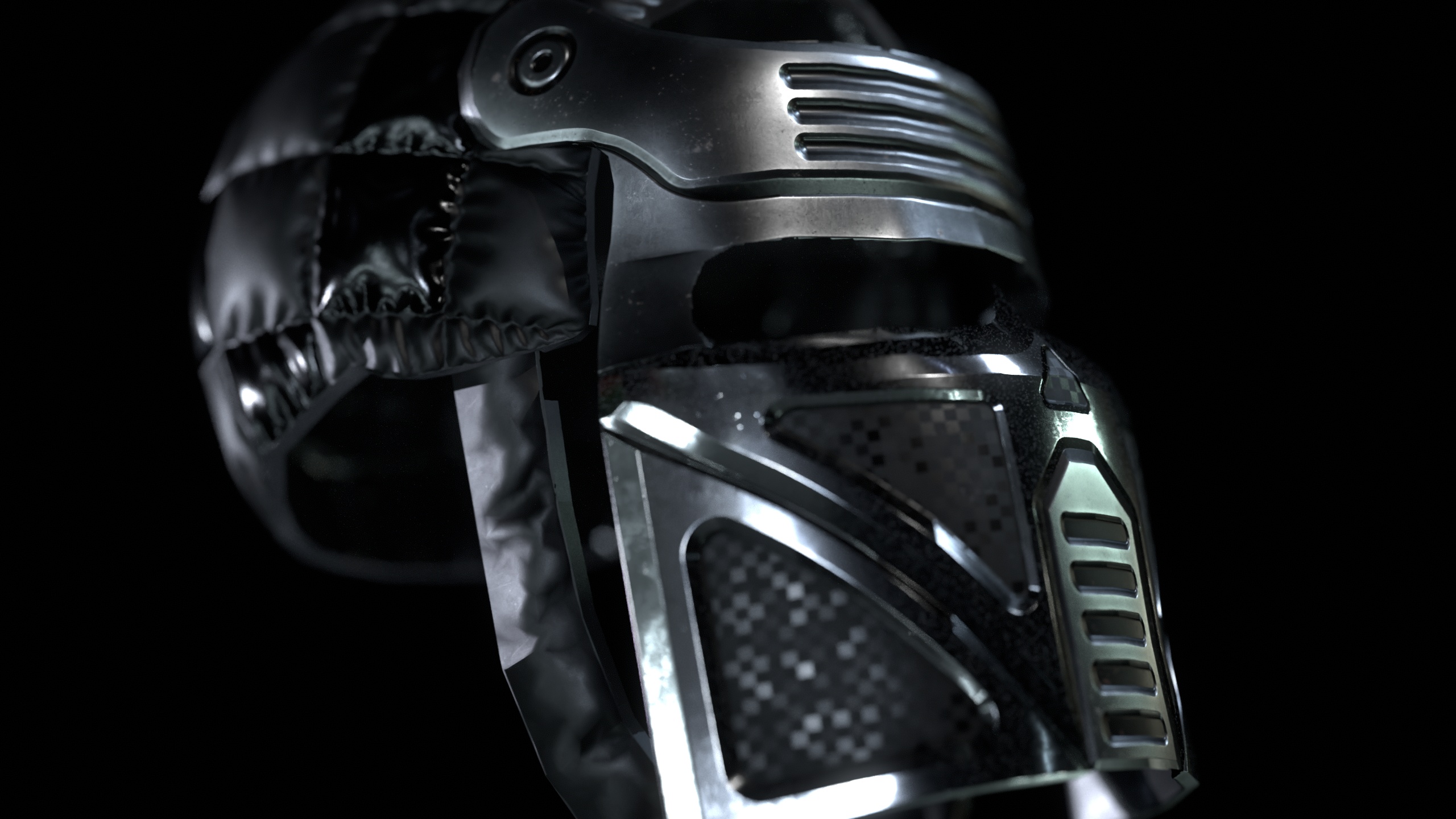 Black OPS Metal Facemask