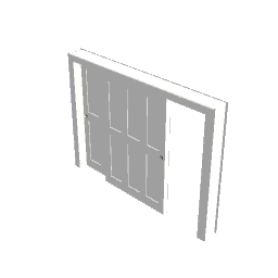 2.75m  x 2m Sliding Closet Door