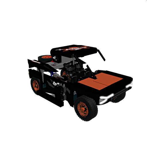 the ATTACK TIME TROPHY TRUCK made by hailedwarfer