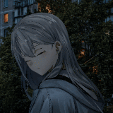 Girl's troubled gaze. preview