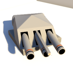 Light Naval Cannon - "Rock" 02 - S.W.A.N.
