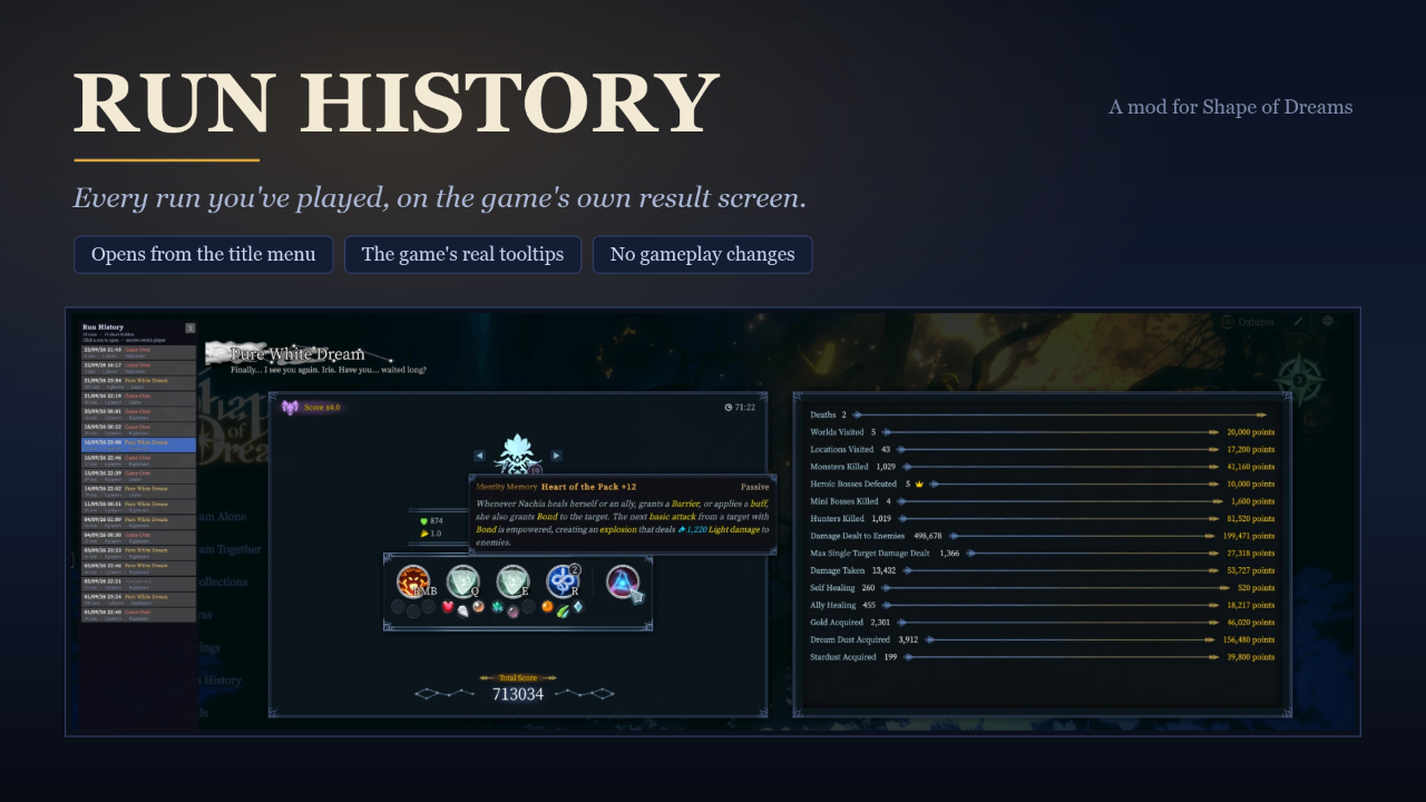 Run History - Browse Past Runs and Builds preview