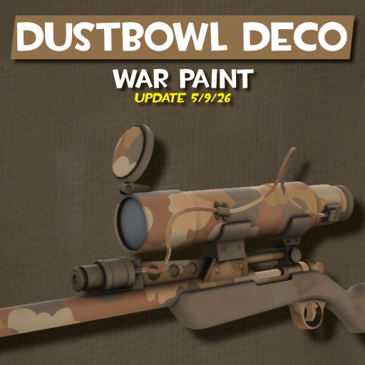 [War Paint] Dustbowl Deco – Team Fortress 2 Mod