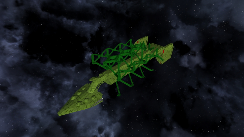 [slot4] Zion Jupiter Energy Fleet Helium-3 Collecting ship (empty cargo) : Mobile Suit Gundam GQuuuuuuX