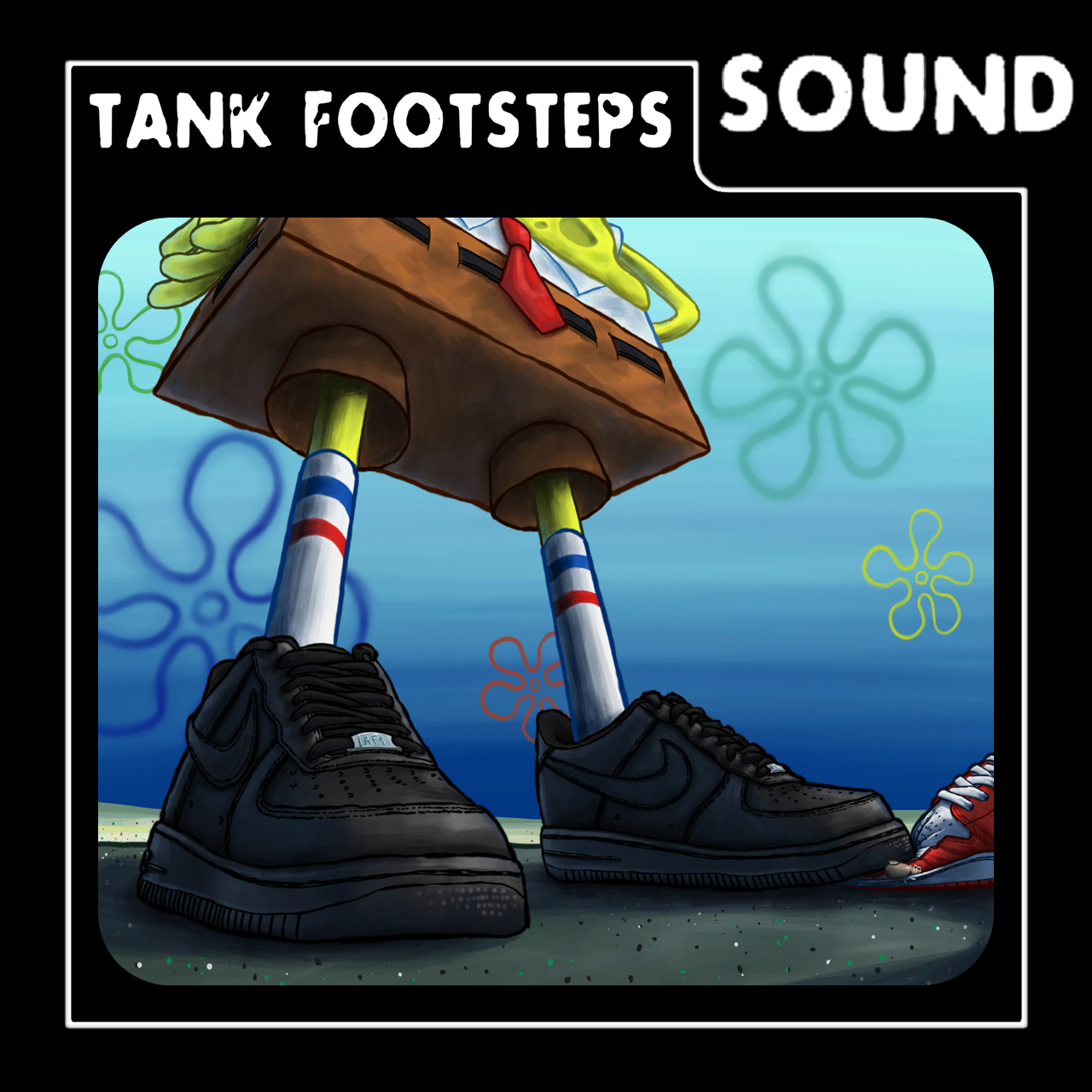 Spongebob Shoe Tank Footstep Sounds