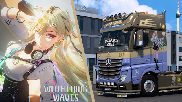 Mercedes Actros MP4 Lynae - Wuthering Waves Skin
