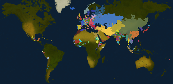 World Map 1262
