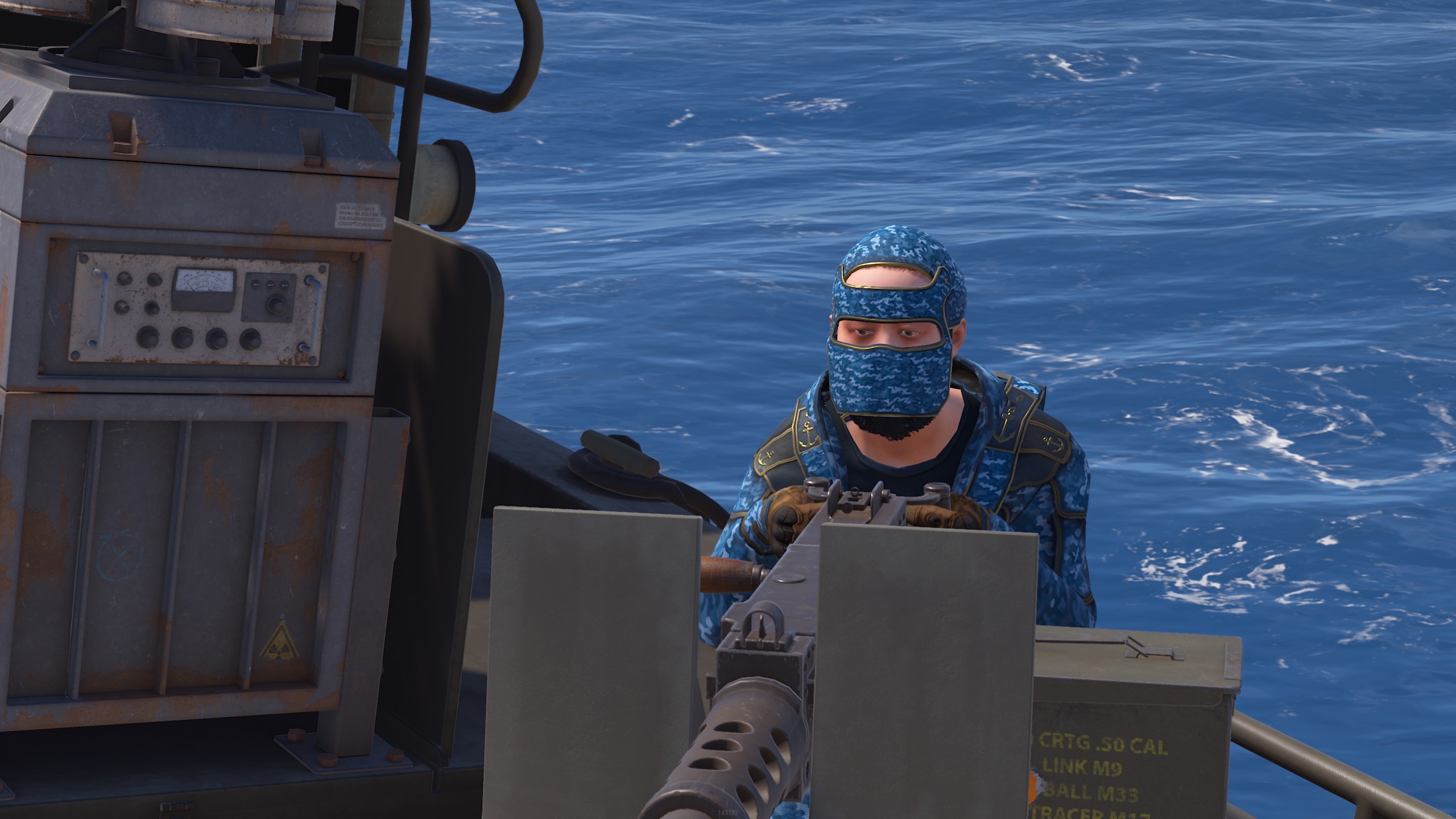 Naval Camo Facemask thumbnail 8