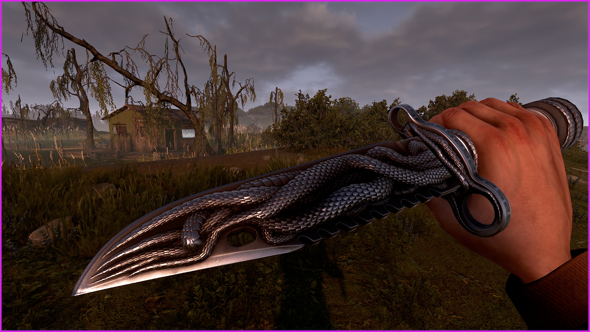 Serpent Weave Combat Knife thumbnail 3