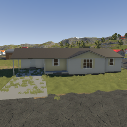 1970s 3 bedroom prefab house (unfurnished)