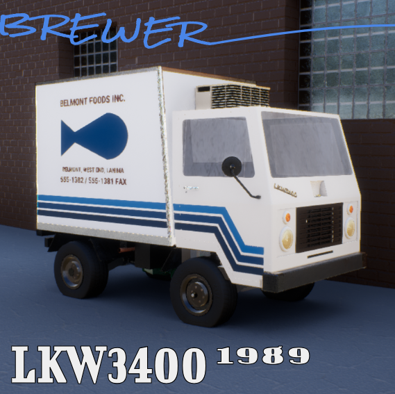 1989 Brewer LKW3400 Reefer